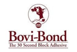 Bovi-Bond biedt een compleet assortiment voor het bevestigen van klauwblokjes bij koeien. Bovi-Bond is een snel hardende adhesief dat speciaal ontwikkeld is om houten of rubberen klauwblokjes onder de klauwen van koeien te bevestigen.