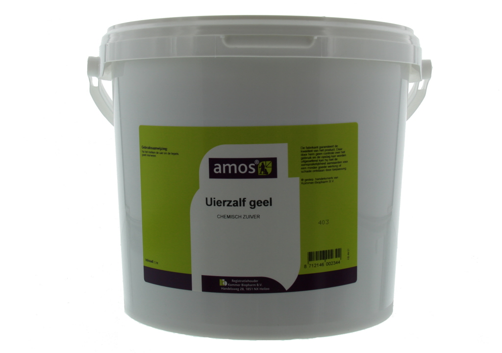 Uierzalf geel 5 liter Amos