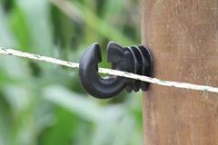 Draad geweven wit/groen, 200m, 2,5mm