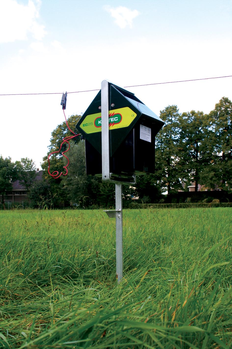 Opstelframe EC20/EC25, tevens aarding