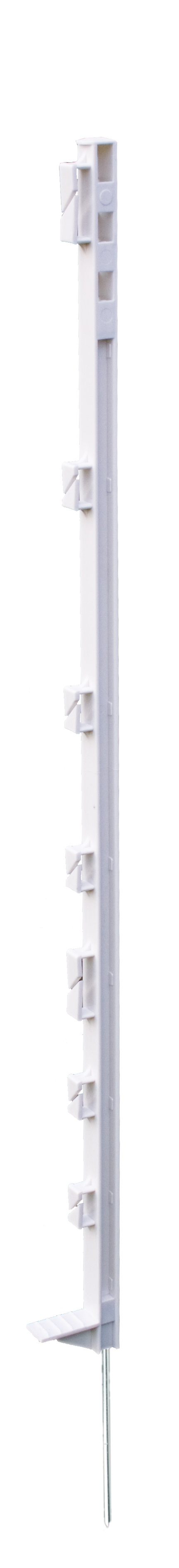 Palen kunststof wit, 154cm budget