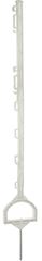 Stijgbeugelpalen wit, 160cm