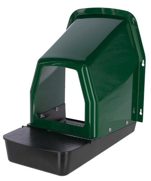 Legnest met opvangschaal