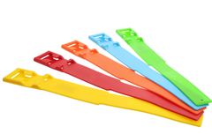 Veeherkenningsbandje plastic blauw 10st