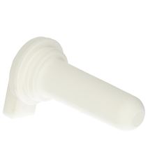 Kalverspeen + ventiel Hiko 1-click wit