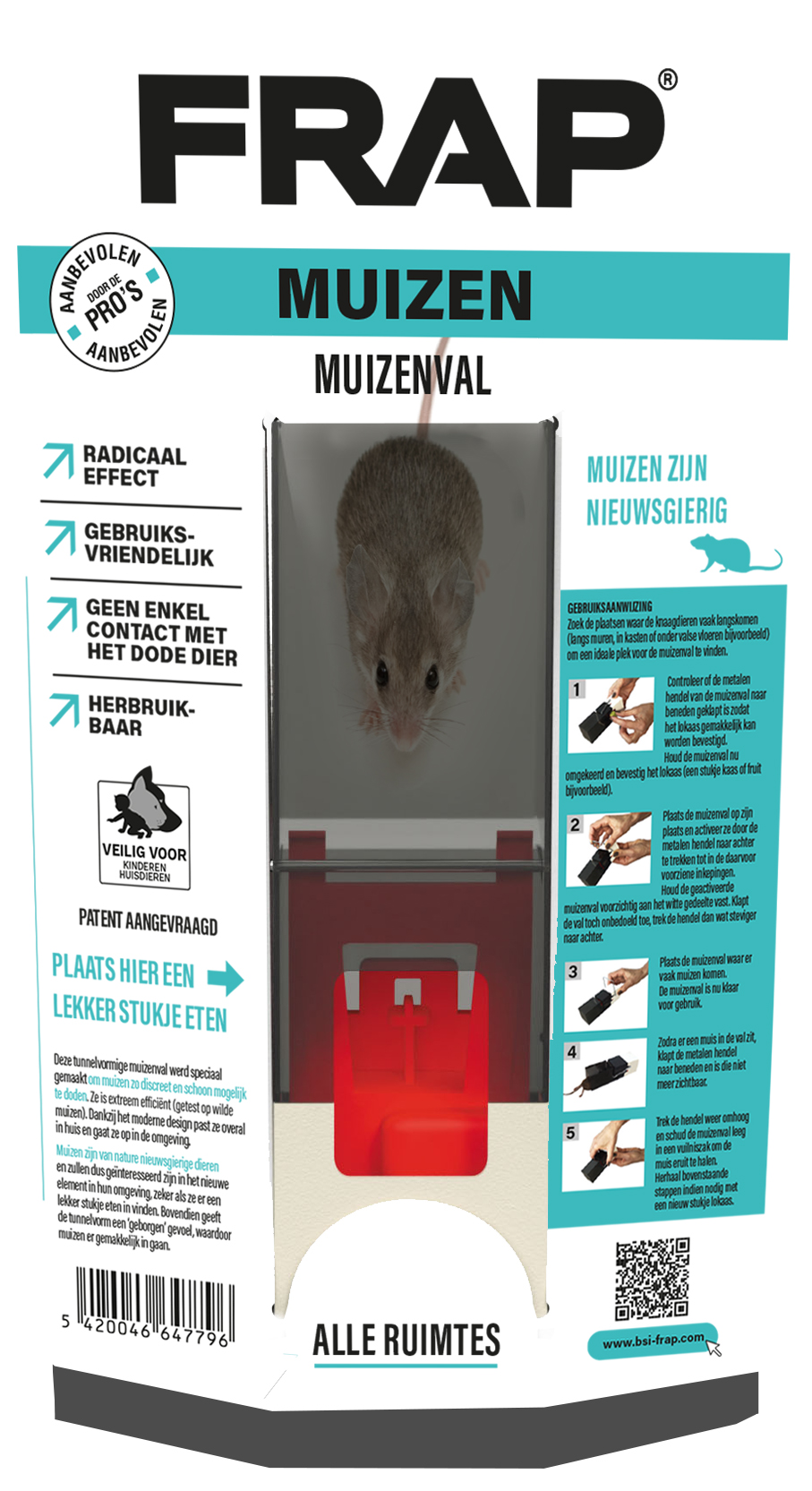 FRAP muizenval nieuwe generatie