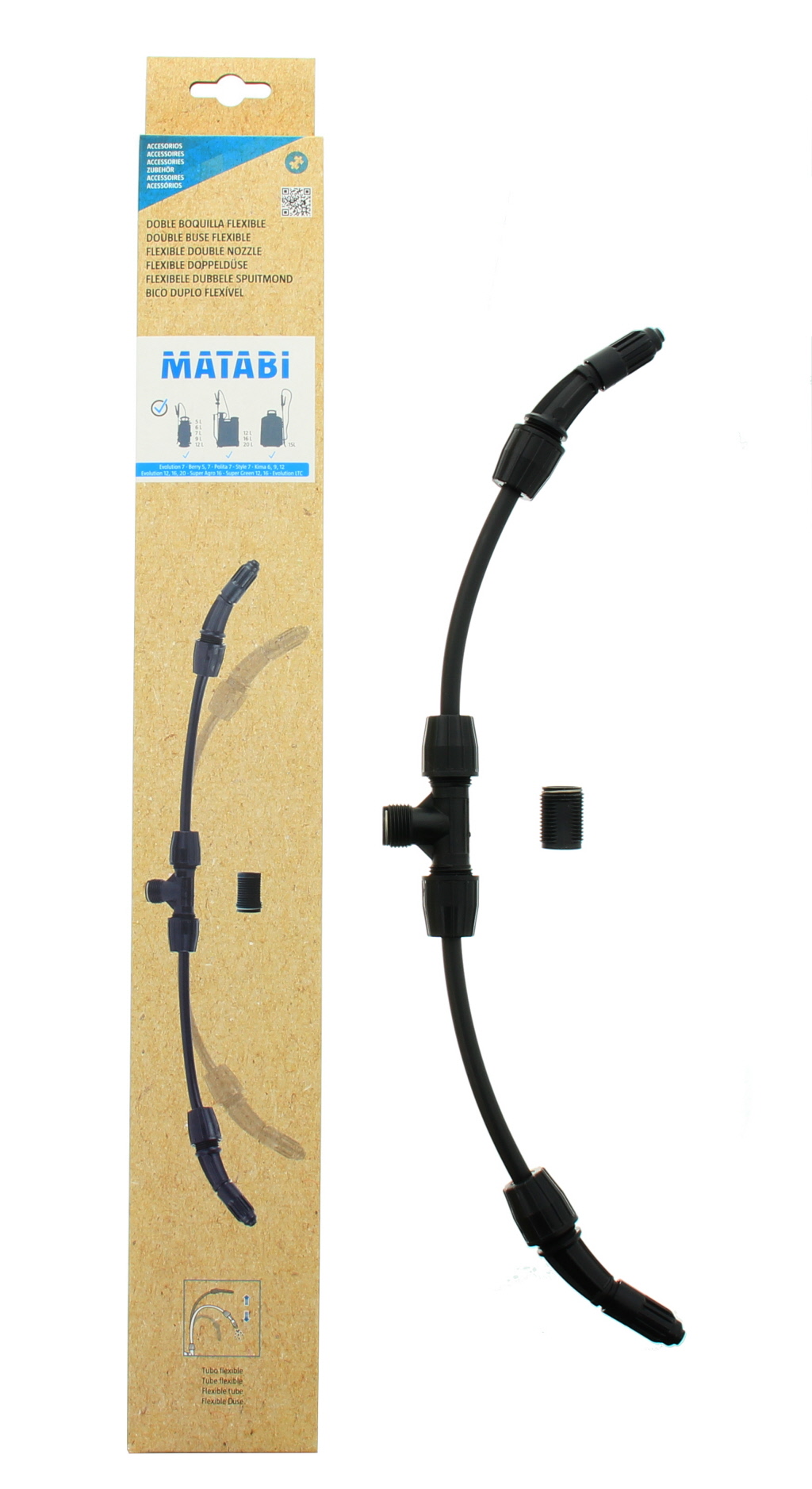 Dubbele sproeikop Matabi Flex.REF.H