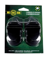 Muizenval kunststof met lokstof 2st