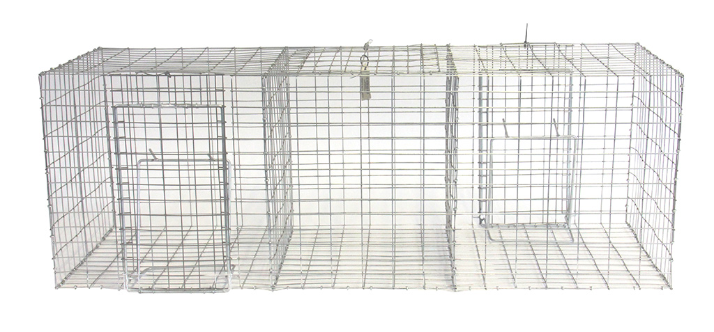 Ekstervangkooi 3 compartimenten