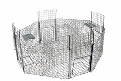 Vangkooi vogel, 4 kamers 102x30