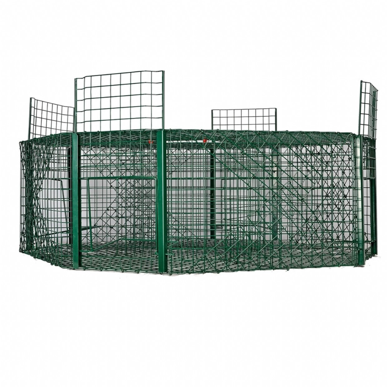 Vangkooi vogel, 5comp. rond 80 hoog 32cm