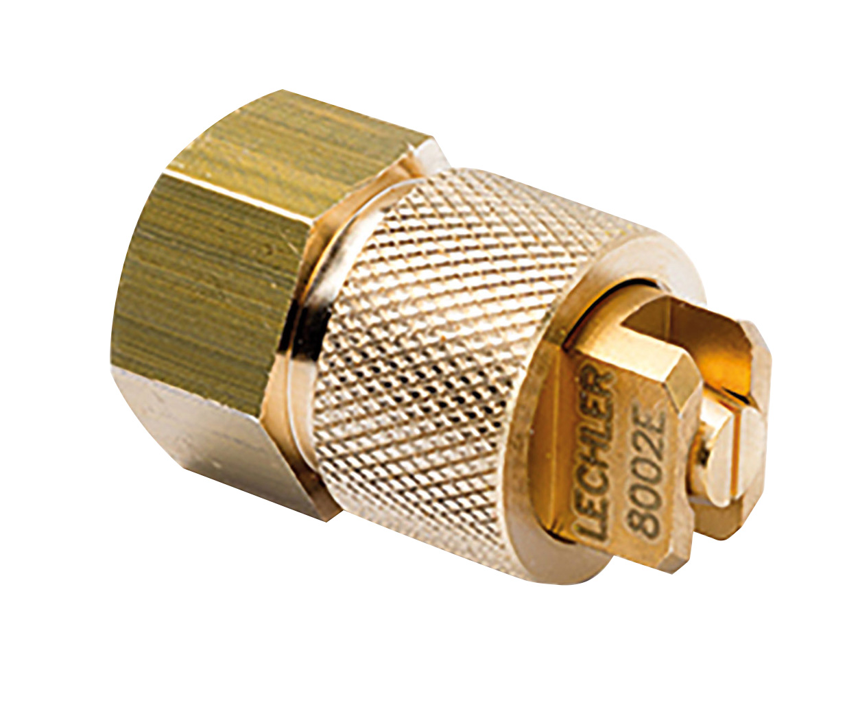 Gloria vlakstraaldop messing