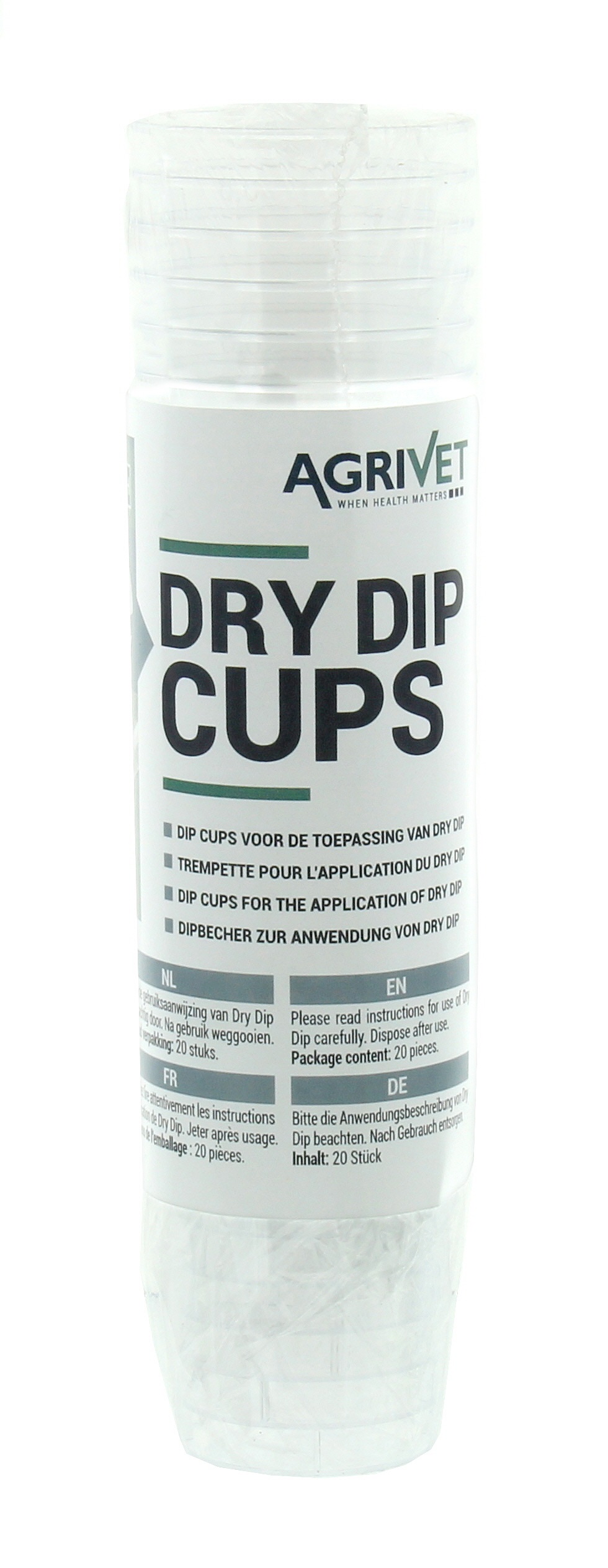 Agrivet Dry Dip Cups 20st.