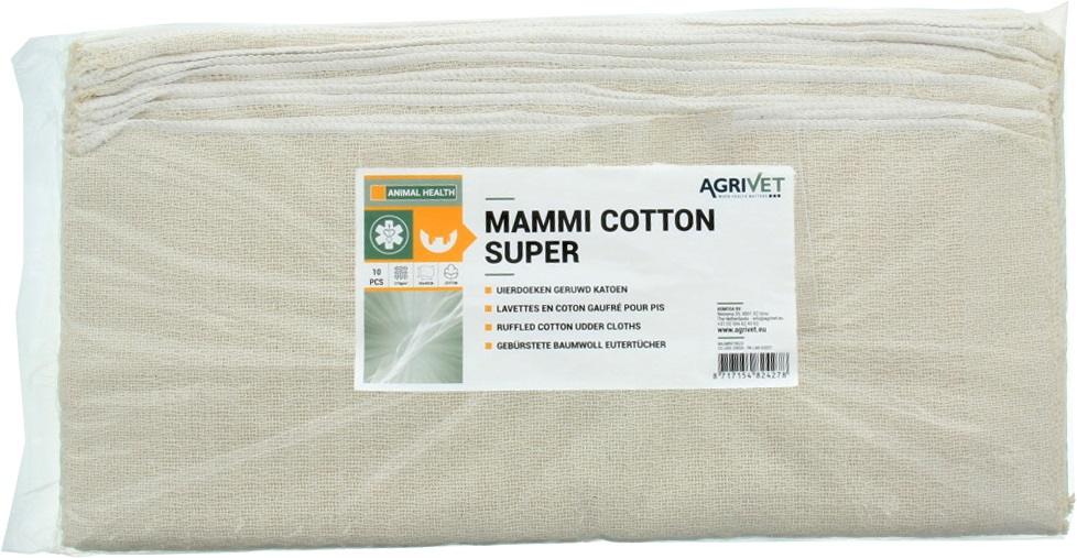 Agrivet Mammi Cotton Super 45x45cm, 10st