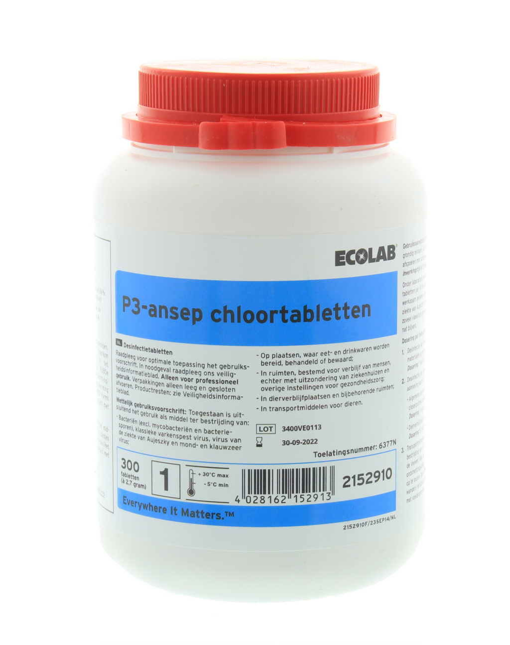 Chloortabletten P3 Ansep, 300st N6377