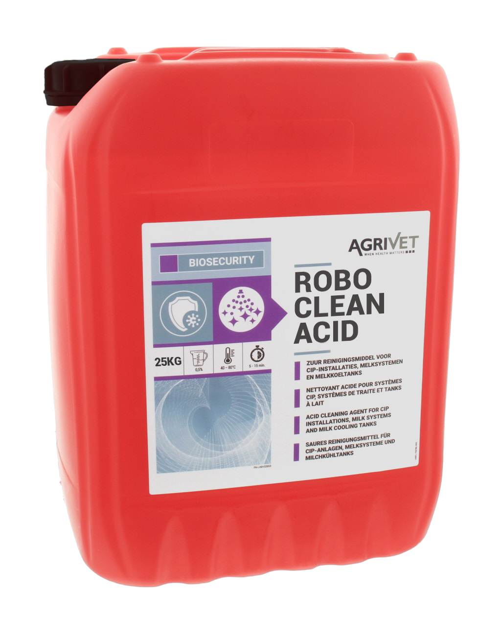Agrivet Robo Clean Acid 25KG