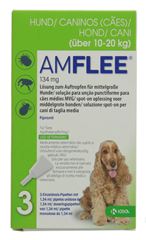Amflee Hond medium 10-20kg, 3x134mg
