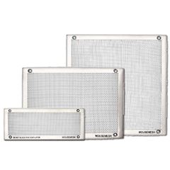 Luchtrooster medium RVS, 245x170mm