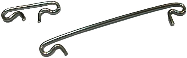 Net clips RVS 50mm, 100st.