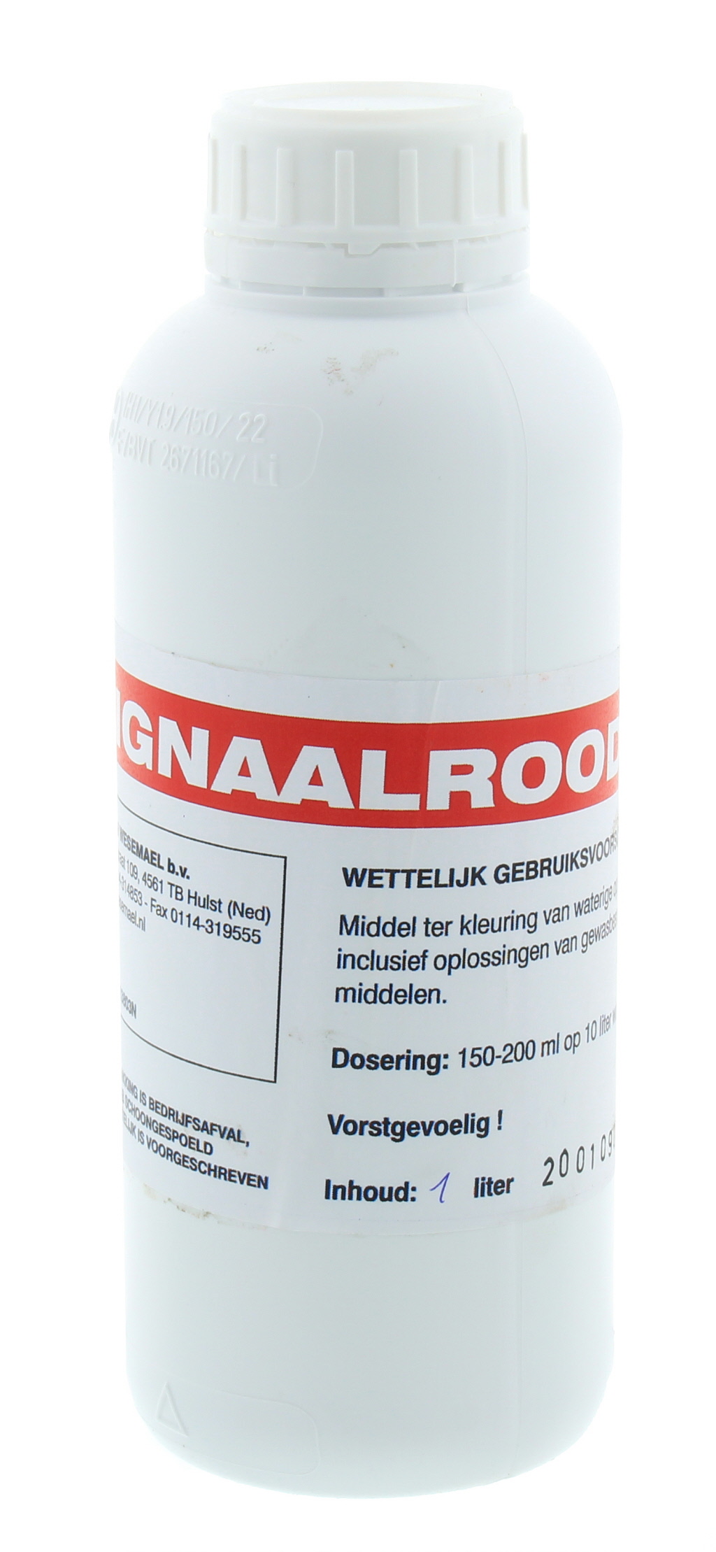 Kleurstof signaal rood 1000ml